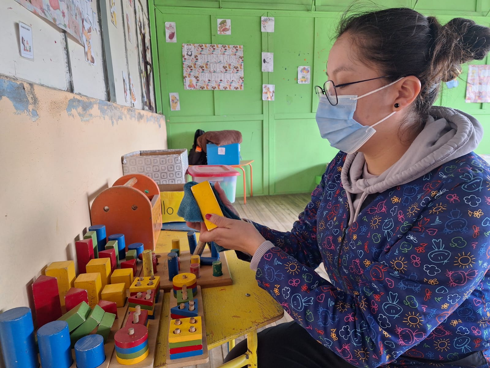 MANTENIMIENTO Y LIMPIEZA EN LOS CENTROS DE DASARROLLO INFANTIL